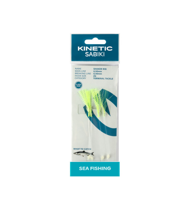 KINETIC SABIKI SHAKER CHARTREUSE FLASH VEL. 6