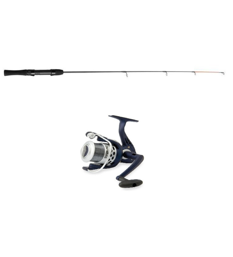 Akce Prut na dírky SUXXES Light 88cm - černý + Naviják Vigor Prime 10