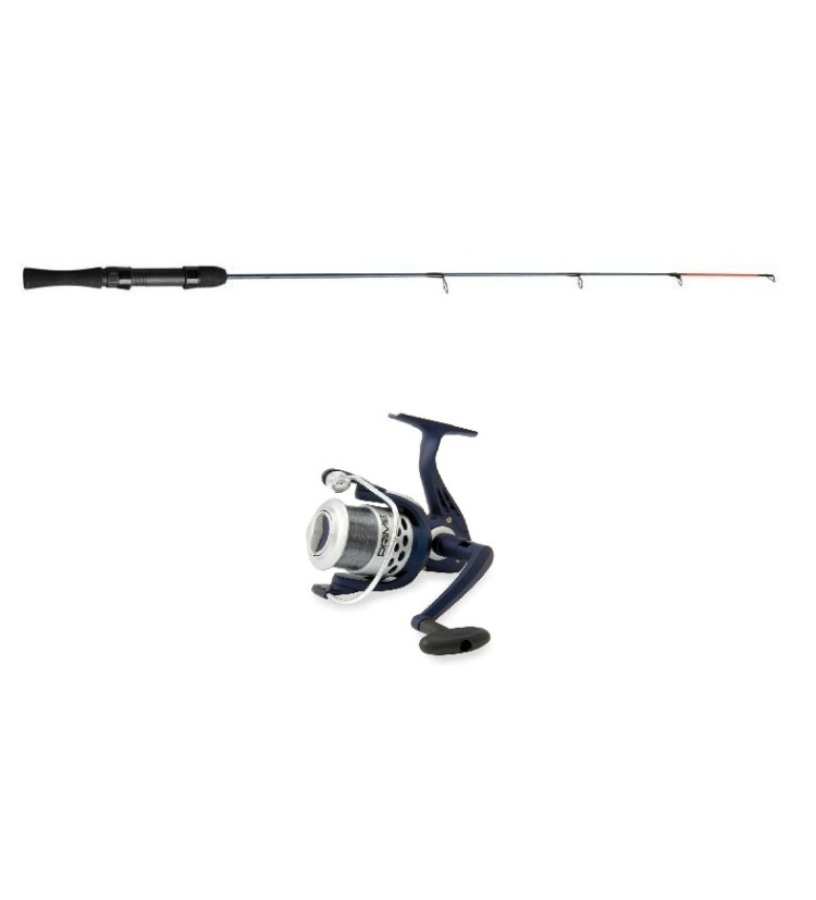 Akce Prut na dírky SUXXES heavy 88cm - modrý + Naviják Vigor Prime 10