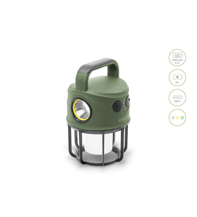Kempingová lampa Delphin Multix
