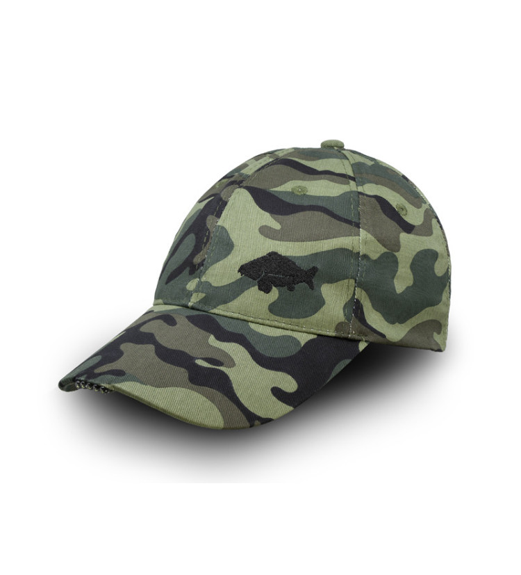 LED kšiltovka Delphin OutLINE Camo