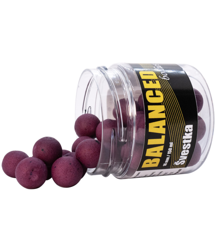 Carp Inferno Balanced Boilie 150 ml Švestka|16 mm