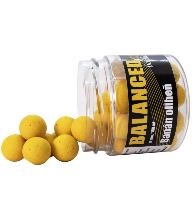 Carp Inferno Balanced Boilie 150 ml Banán/Oliheň|20 mm