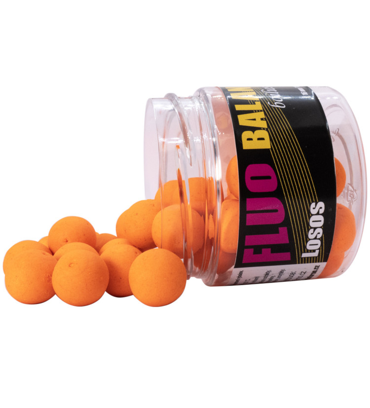 Carp Inferno Balanced Boilie Fluo 150 ml 16 mm|Losos