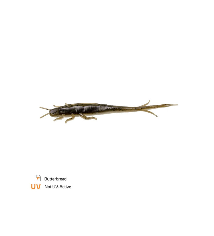 Zeck Gumová nástraha Shaky Sneaker Butterbread 9 ks,8 cm 1,9 g