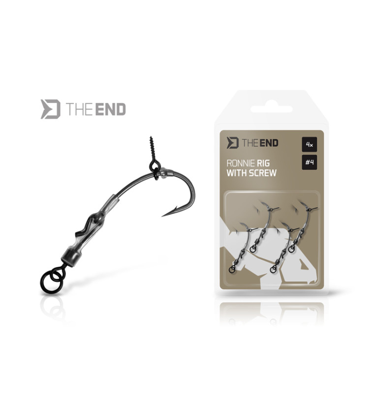 Montáž TheEND Ronnie Rig s vrtáčikom /4ks velikost 4