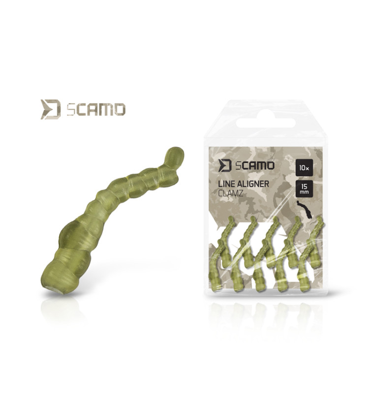 Vlasové rovnátko Delphin sCAMO CLAMZ 10ks