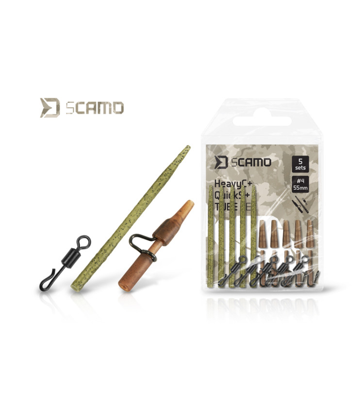 Set Delphin sCAMO HeavyC + QuickS + Tube 5 setů
