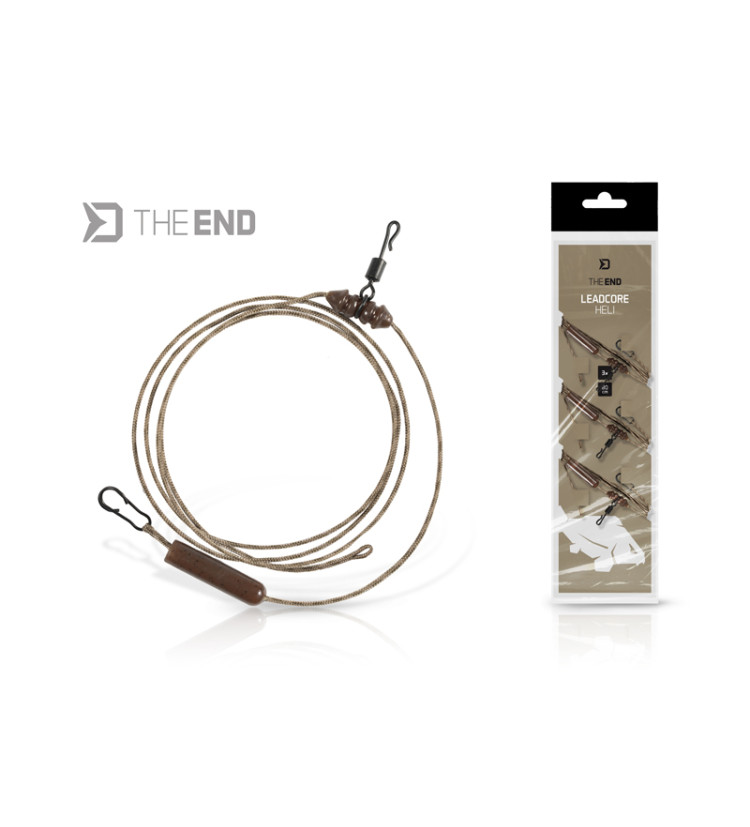 Montáž Delphin TheEND Leadcore HELI / 3 ks