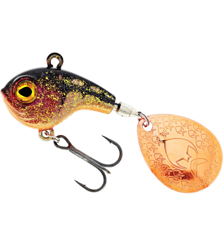 Westin Nástraha Dropbite Spin Tail Jig Copper Perch 2,6 cm 8g