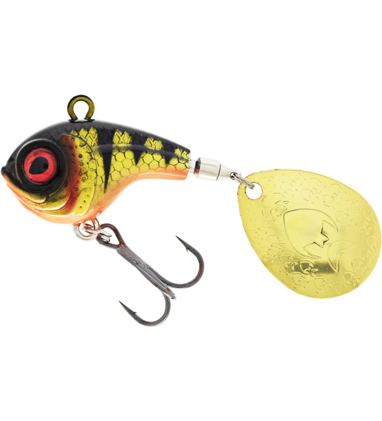 Westin Nástraha Dropbite Spin Tail Jig Bling Perch