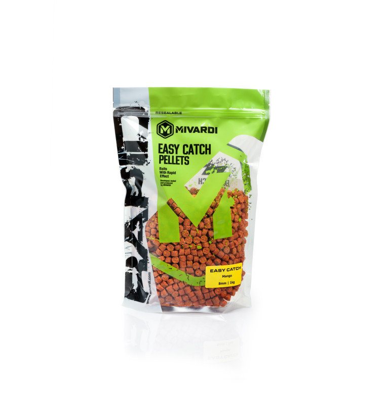 Pelety Mivardi Rapid pellets Easy Catch - Mango (5kg | 4mm)