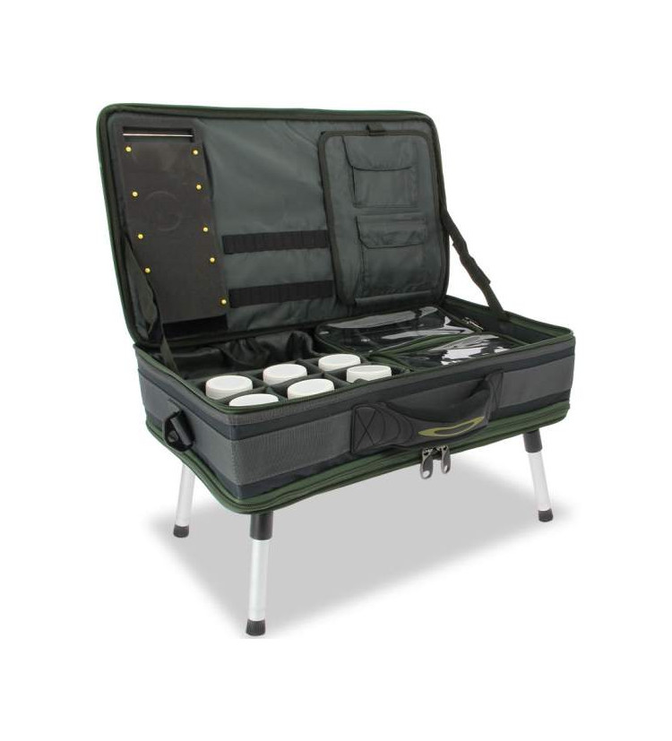 NGT Stolek s Kufrem Carp Bivvy Table System