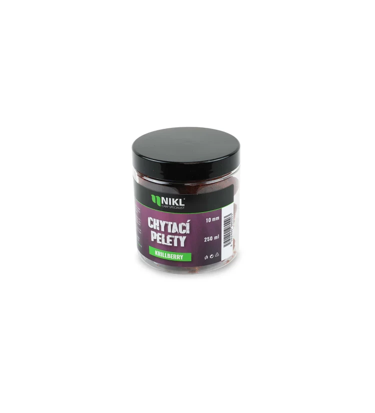 Nikl Chytací pelety Krill Berry 250ml - Průměr: 10mm, Balení: 250ml