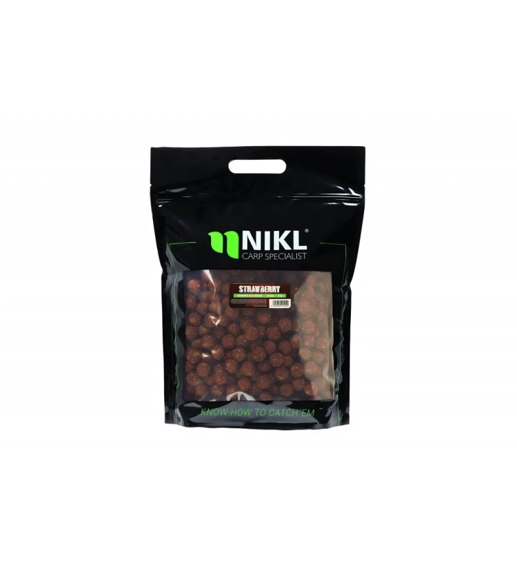 Nikl Economic Feed Boilie Strawberry 5kg - Průměr: 20mm, Balení: 5kg