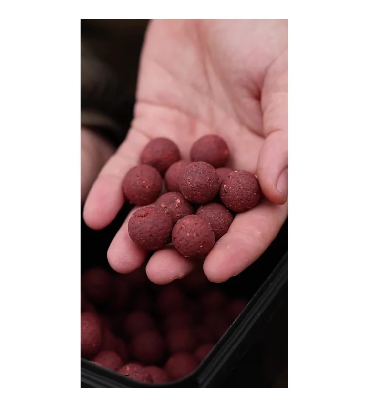 Nikl Ready boilie Strawberry - Balení: 1kg, Průměr: 30mm