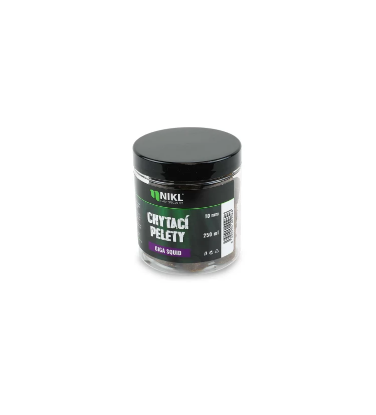 Nikl Chytací pelety Giga Squid 250ml - Průměr: 10mm, Balení: 250ml