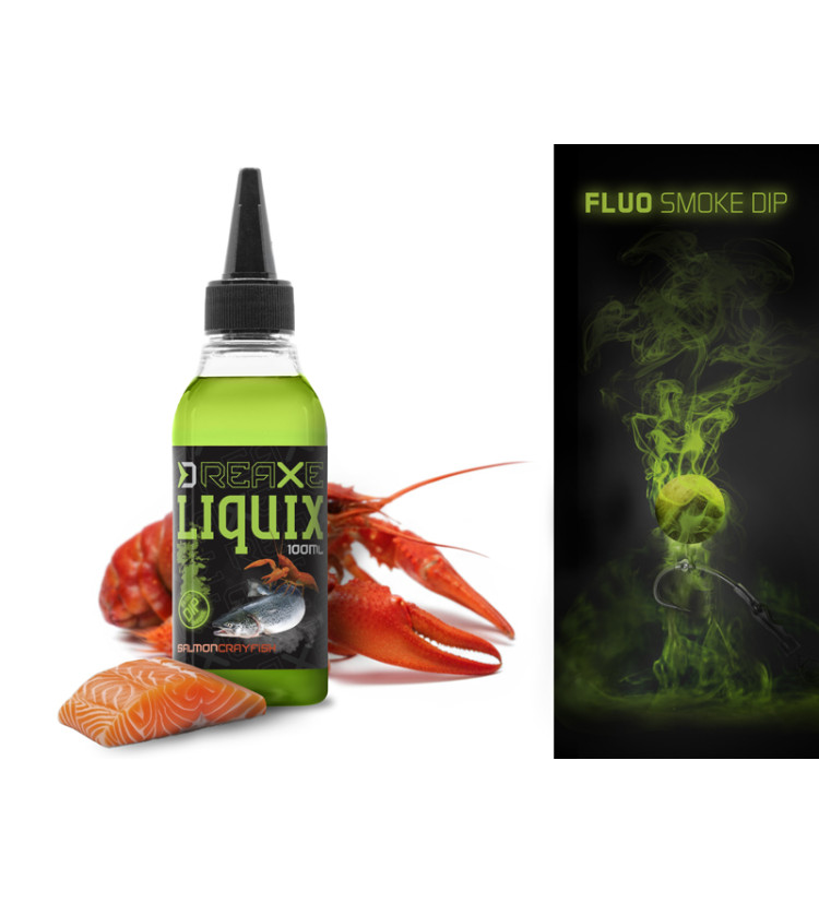Delphin Fluo dip D SNAX LiquiX / 100ml Losos-Rak