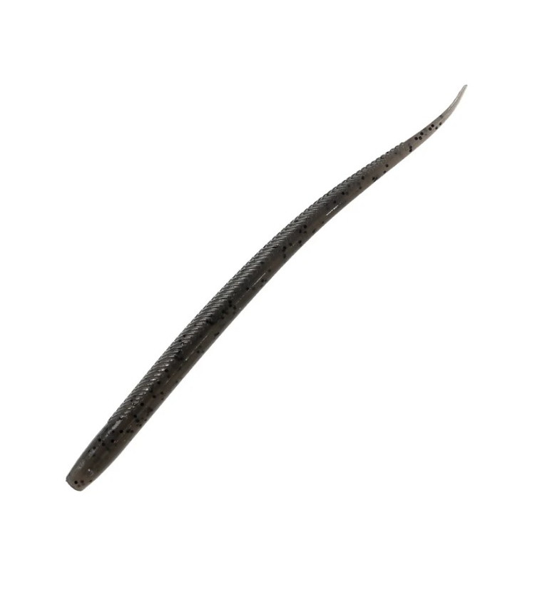 Nomura umělá nástraha Unagi Straight Tail 14 cm, 10 ks Natural Grey