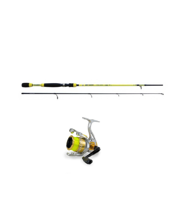Prut Shizuka SH1400, 180 cm, 5--25 g + Naviják Shizuka SK14 1000