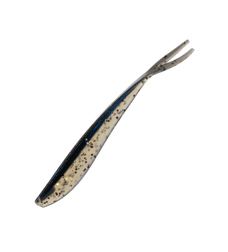 Nomura umělá nástraha Split Tail Shad 8 cm 10 ks - Light Blue/Pearl