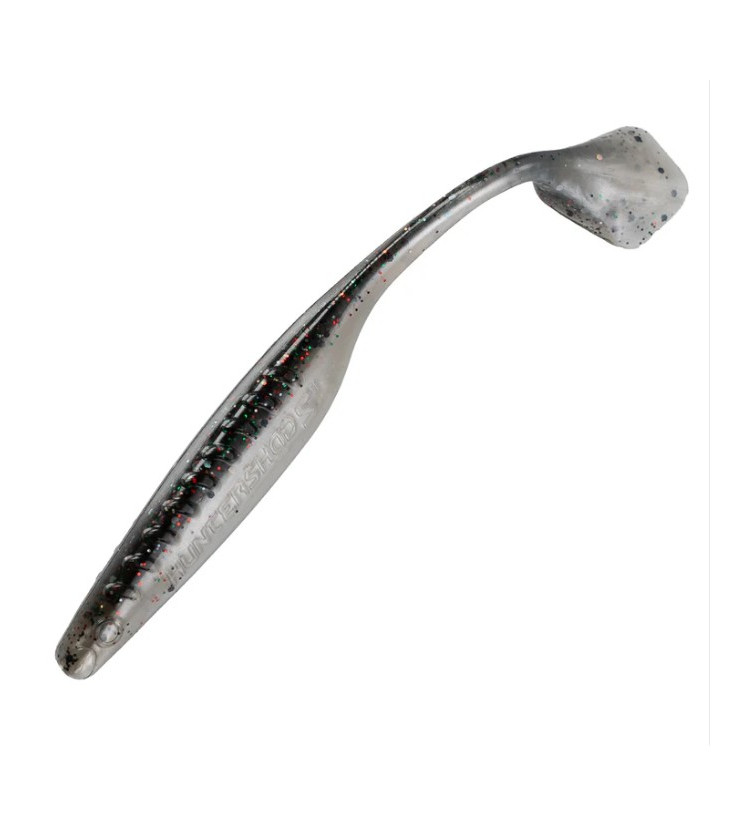 Nomura umělá nástraha Hunter Shad 9 cm, 10 ks - Green/Pearl