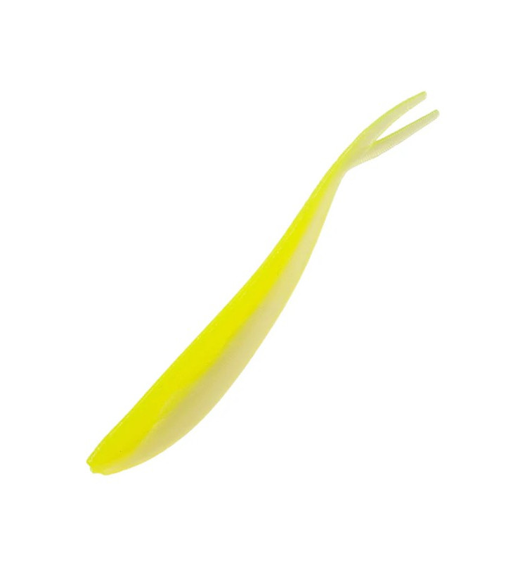 Nomura umělá nástraha Split Tail Shad 8 cm 10 ks - Yellow/Pearl