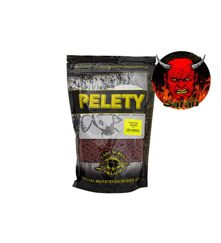 Carp Servis Václavík Pelety RSX - 800 g/Satan/vínová