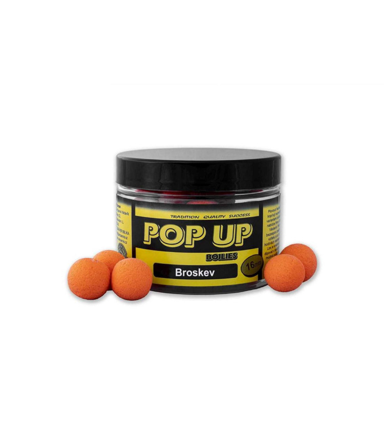 Carp Servis Václavík Plovoucí boilies 16 mm, 50g - Broskev