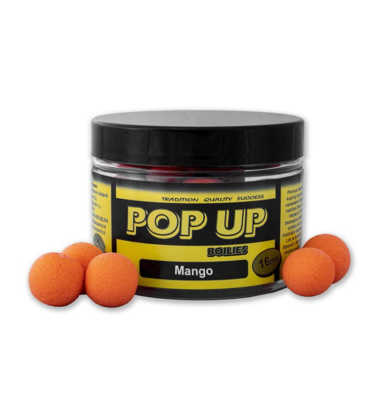 Carp Servis Václavík Plovoucí boilies 16 mm, 50g - Mango
