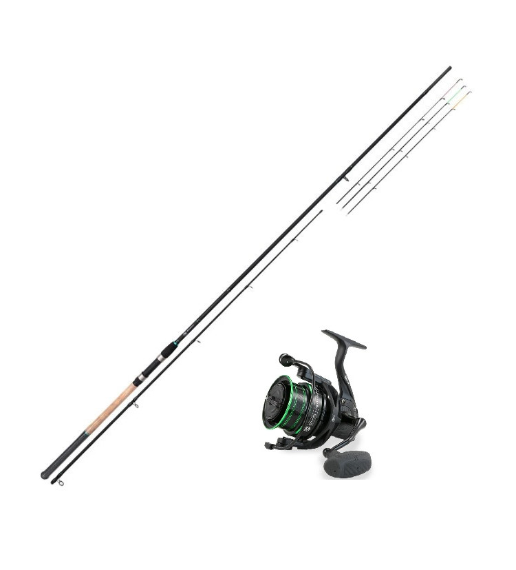 AKCE Naviják Fishing Ferrari Special Team Feeder 4500 + Fishing Ferrari prut Specialist Team Feeder 3,6 m 150 g