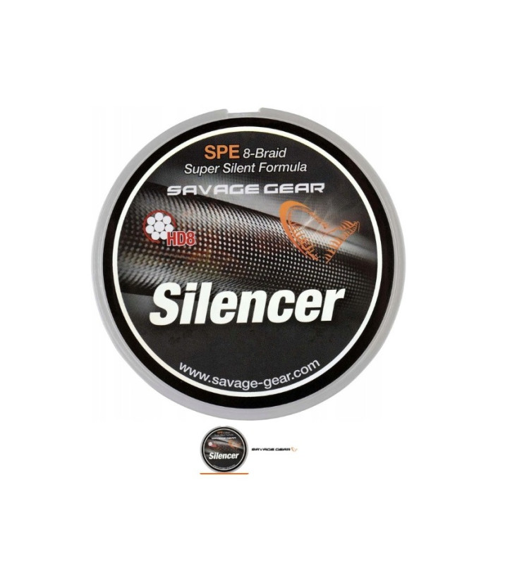 Savage Gear pletená šňůra Silencer HD8 0.12mm 6,3 kg, 120 m