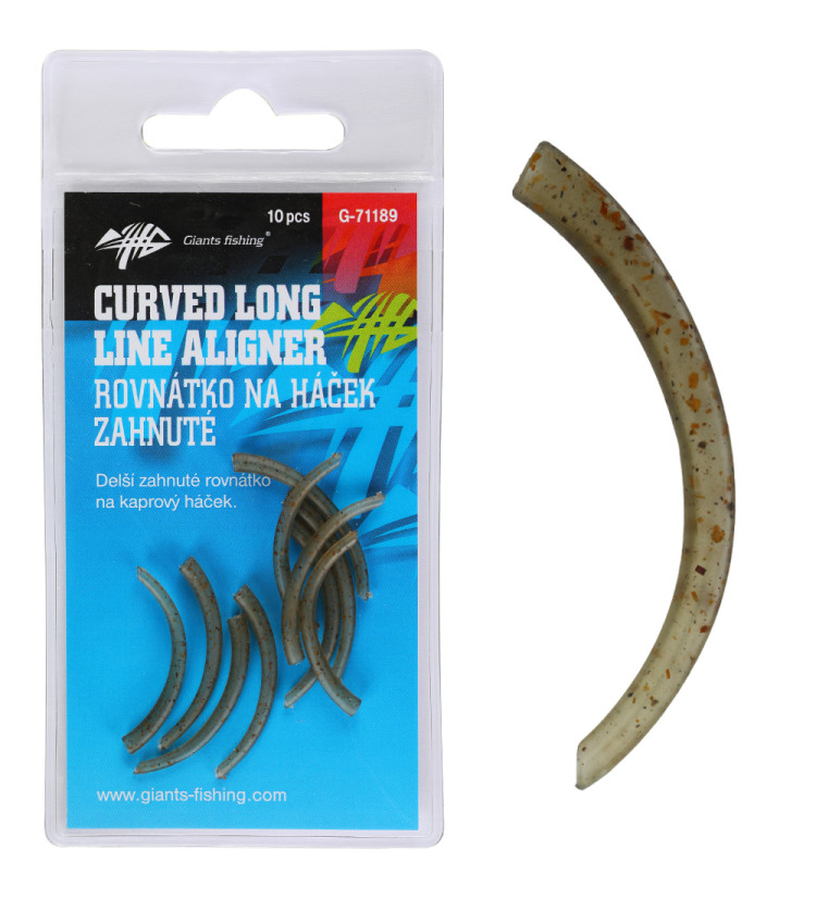 Giants fishing Rovnátko na háček Curved Long Line Aligner 10ks
