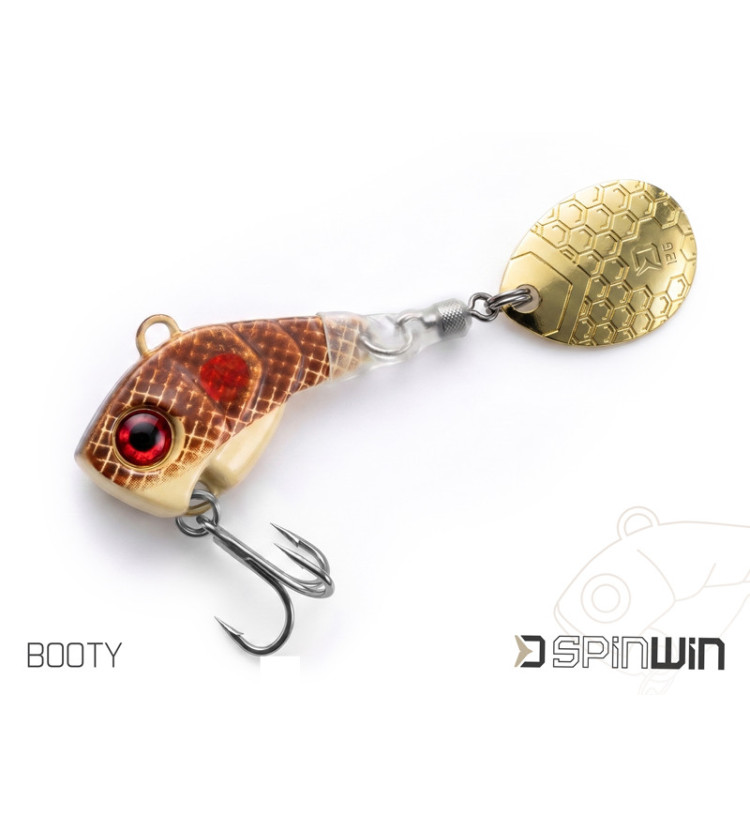 Vibrační nástraha Delphin SpinWIN 7,5g/BOOTY