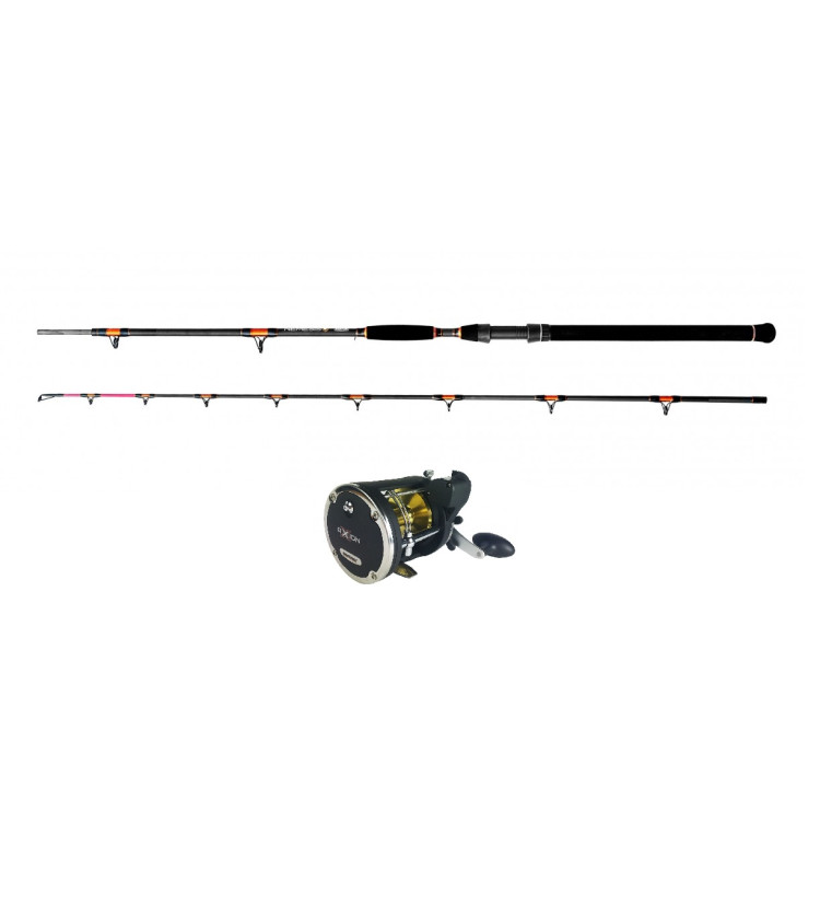 Harton prut Nemesis 2,55 m 500 g + Multiplikátor Sellior Axion 50 LH