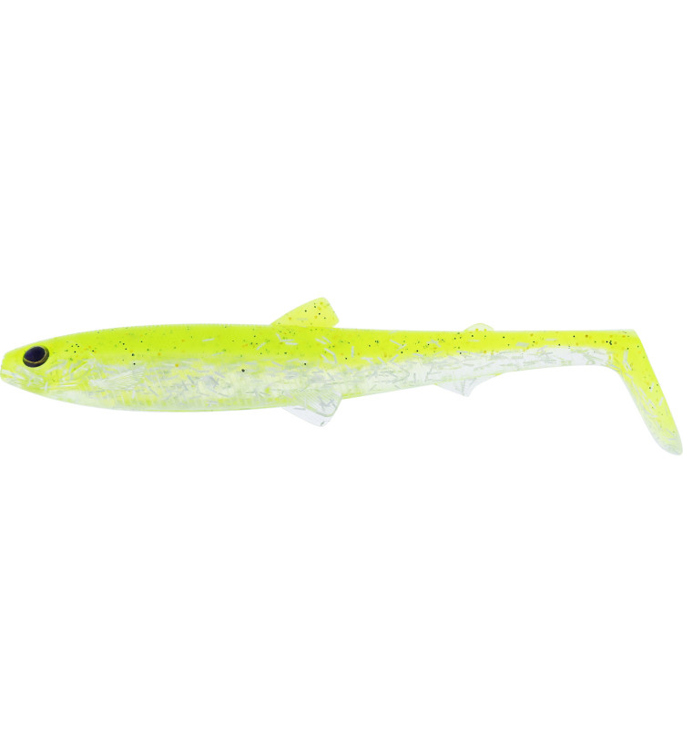 Westin gumová nástraha BullTeez Shadtail Holly Chartreuse, 7,5 cm, 3 ks