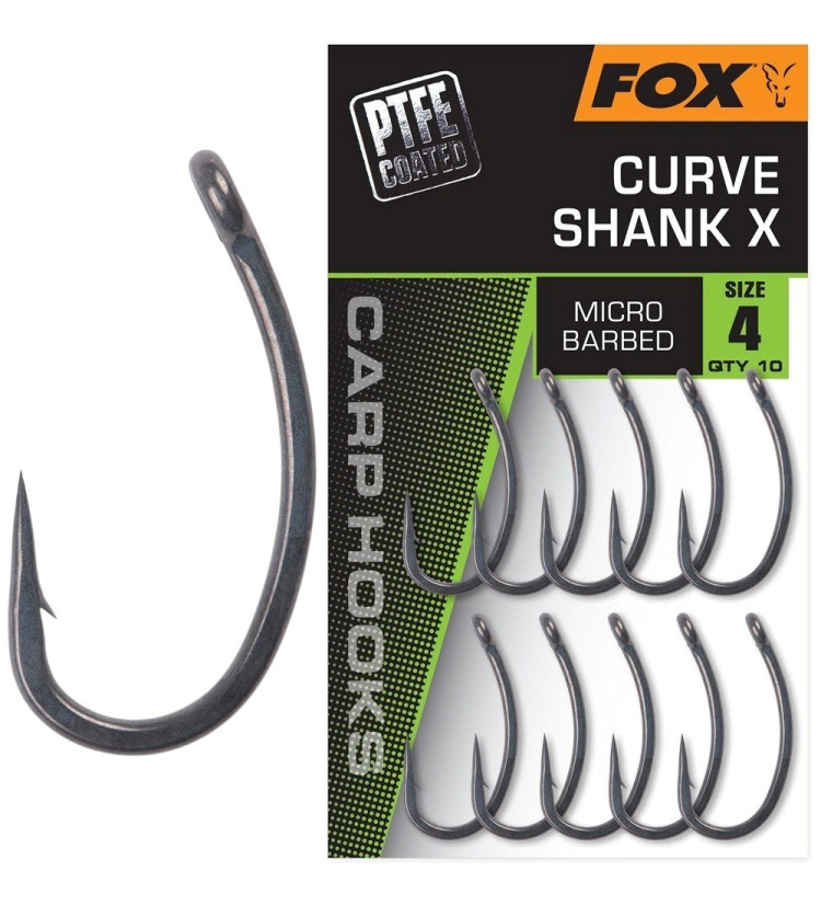 Fox Háčky Curve Shank X 10 ks