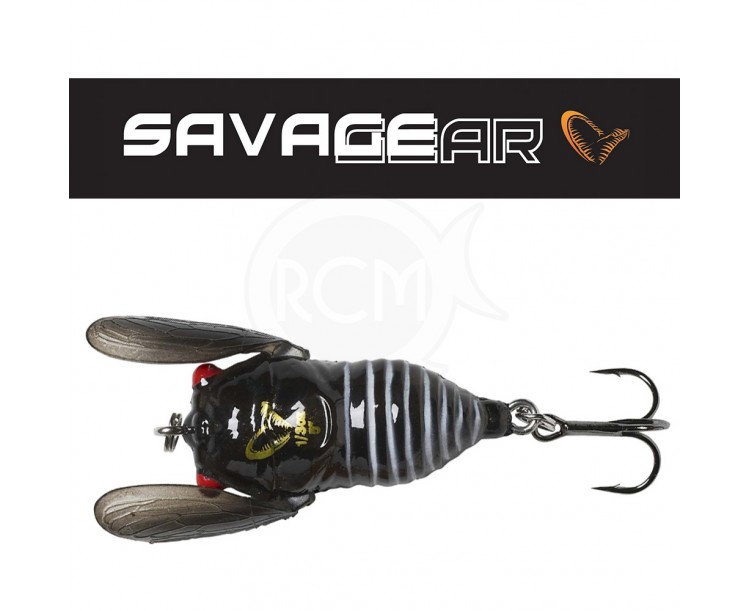 Savage Gear 3D Cicada F Black 3,3cm 3,5g