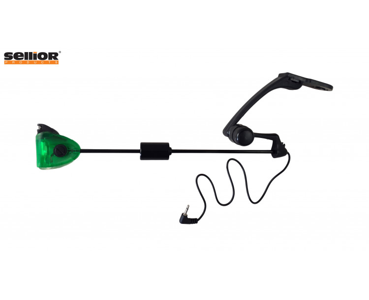 Indikátor záběru Sellior Carp Swing svítící - zelená