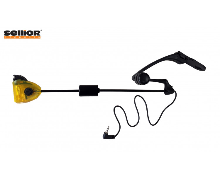 Indikátor záběru Sellior Carp Swing svítící - žlutá