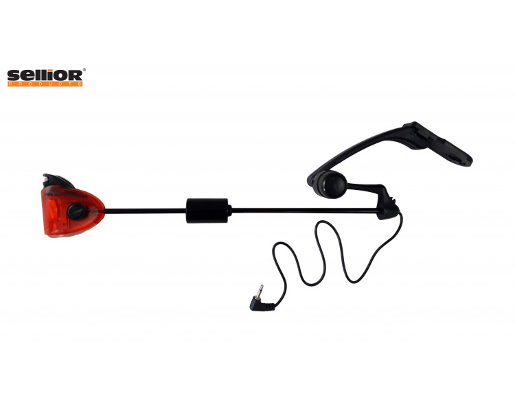 Indikátor záběru Sellior Carp Swing svítící - červená