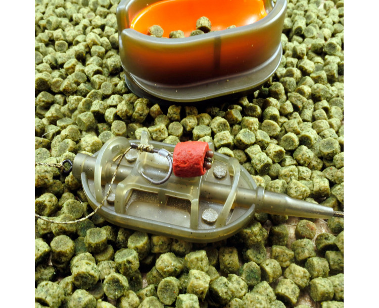 Life Orange krmítko Method Feeder Spider Flat 30g