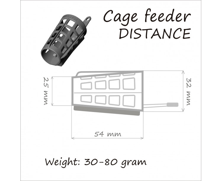 Life Orange krmítkoCage Feeder Distance 30g