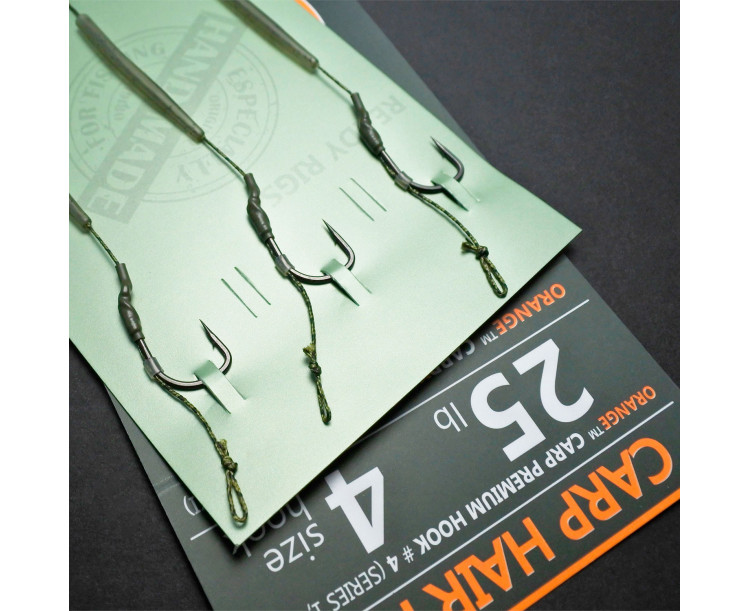 Life Orange návazce Carp Hair Rigs S1 15lb / vel.8 / 3ks