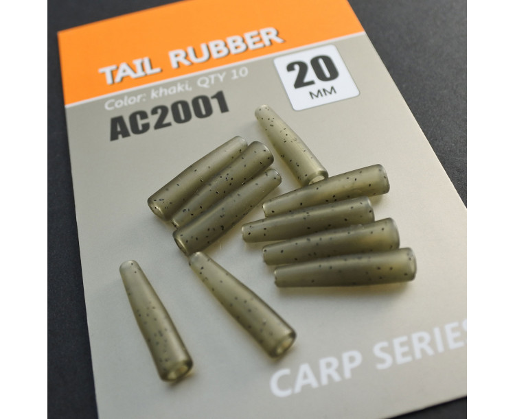 Life Orange gumový převlek Tail Rubber 20mm / 10ks