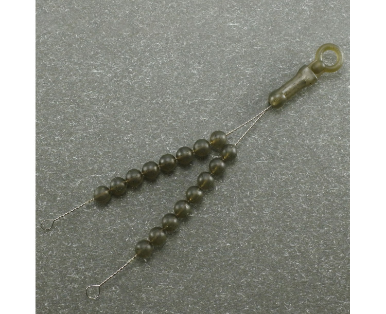 Life Orange Gumové korálky kulaté 18ks