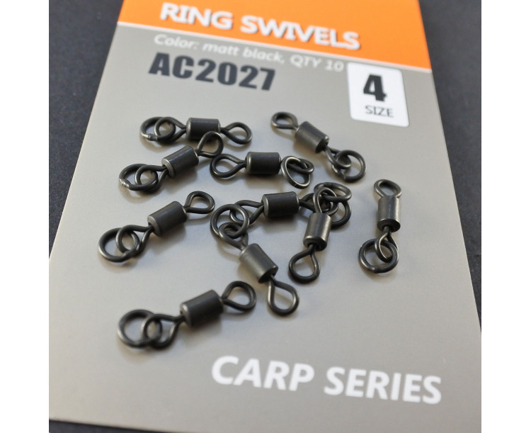 Life Orange obratlík Ring Swivels vel.4 / 10ks