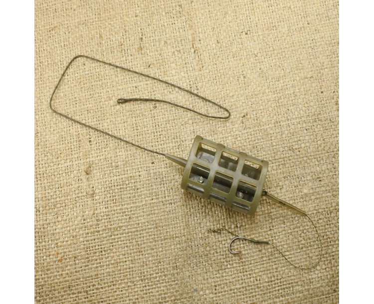 Life Orange Feeder Cage In-line Rig 40g