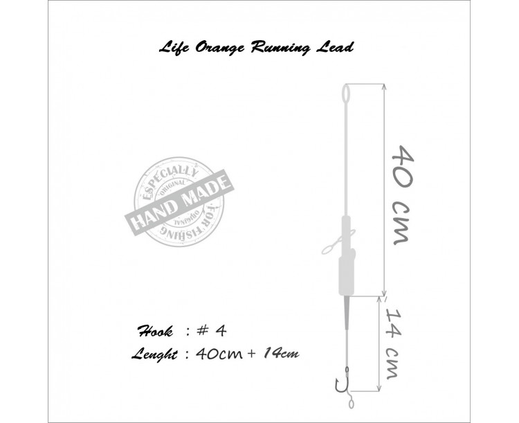 Life Orange Running Lead