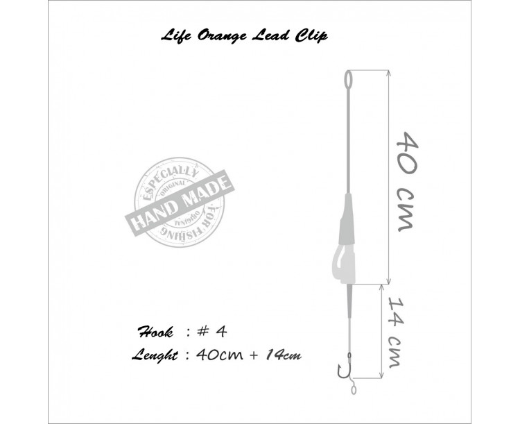 Life Orange Lead Clip
